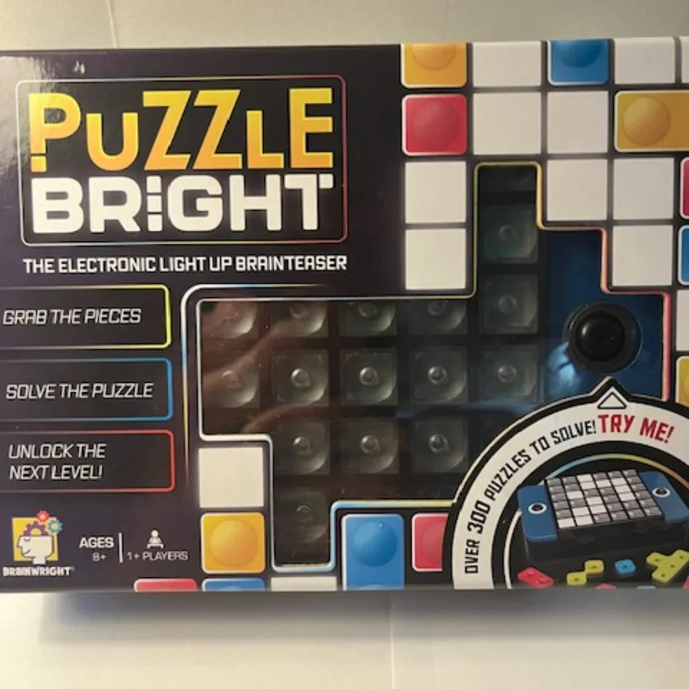 - Puzzle Bright - Interactive Light-Up Brain Teaser with 300+ Challenges